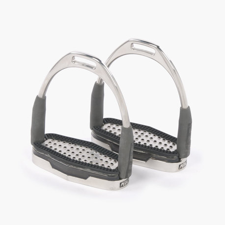 METALAB AIR SYSTEM EXTRA GRIP STIRRUPS, 12 CM METALAB AIR SYSTEM EXTRA GRIP STIRRUPS, 12 CM